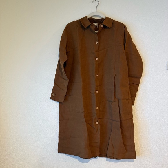 THE SIMPLE FOLK Women's Linen Jua Jacket - Picture 3 of 12